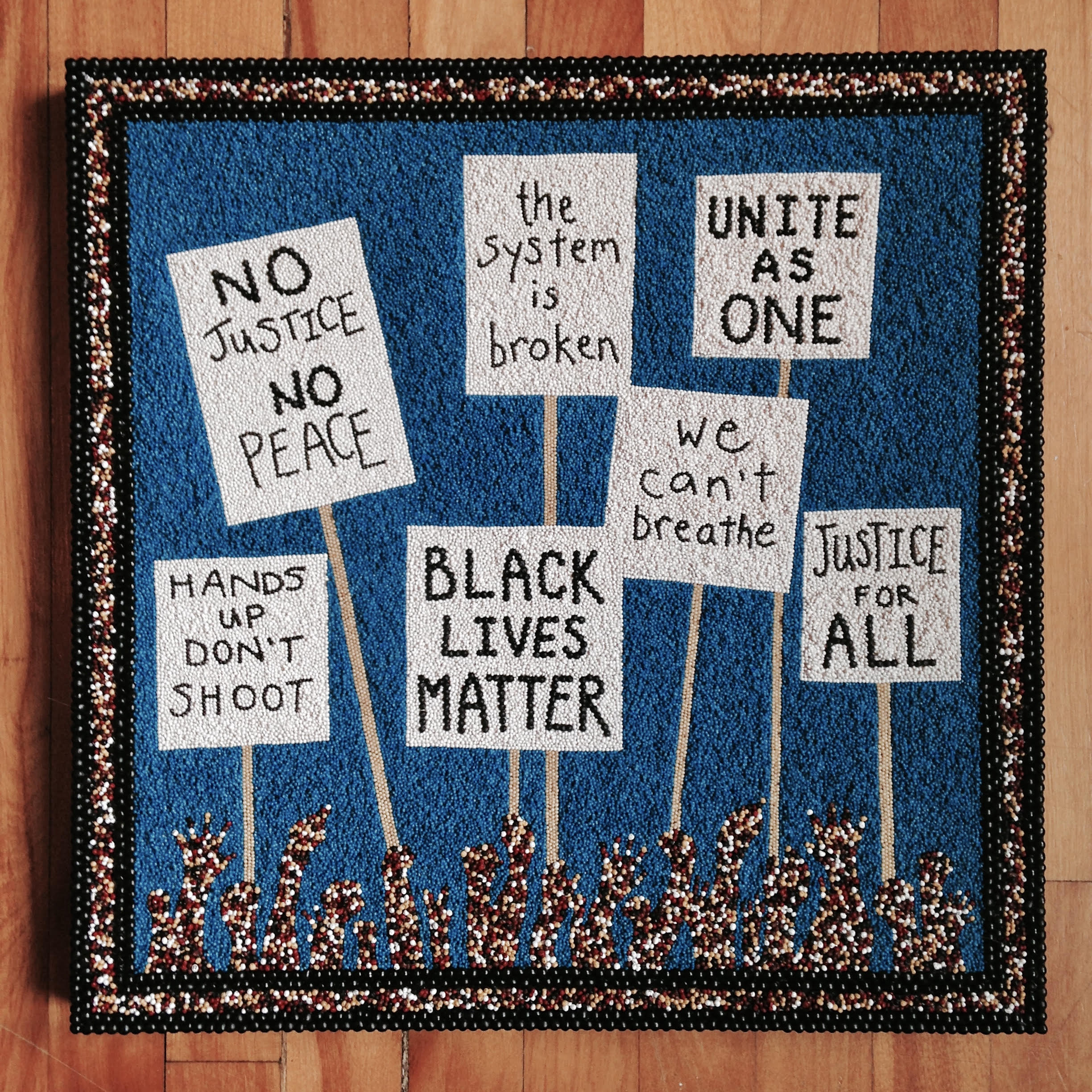 [Ann Peters Black Lives Matter Protest image]